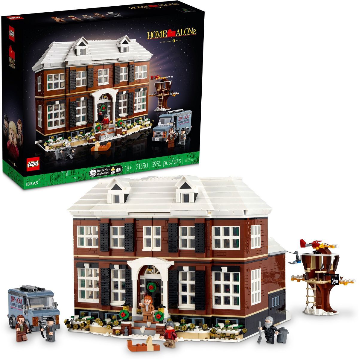 LEGO Ideas Home Alone McCallisters House Building Set 21330 | Target