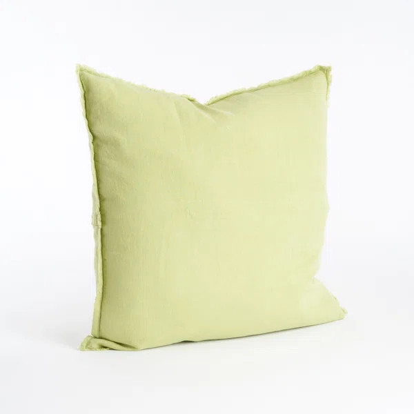 Graciella Linen Reversible Throw Pillow | Wayfair North America