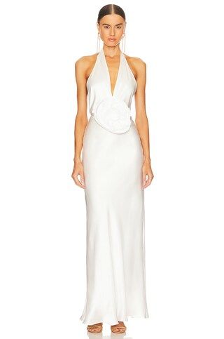 The Bar Grayson Gown in Blanc from Revolve.com | Revolve Clothing (Global)