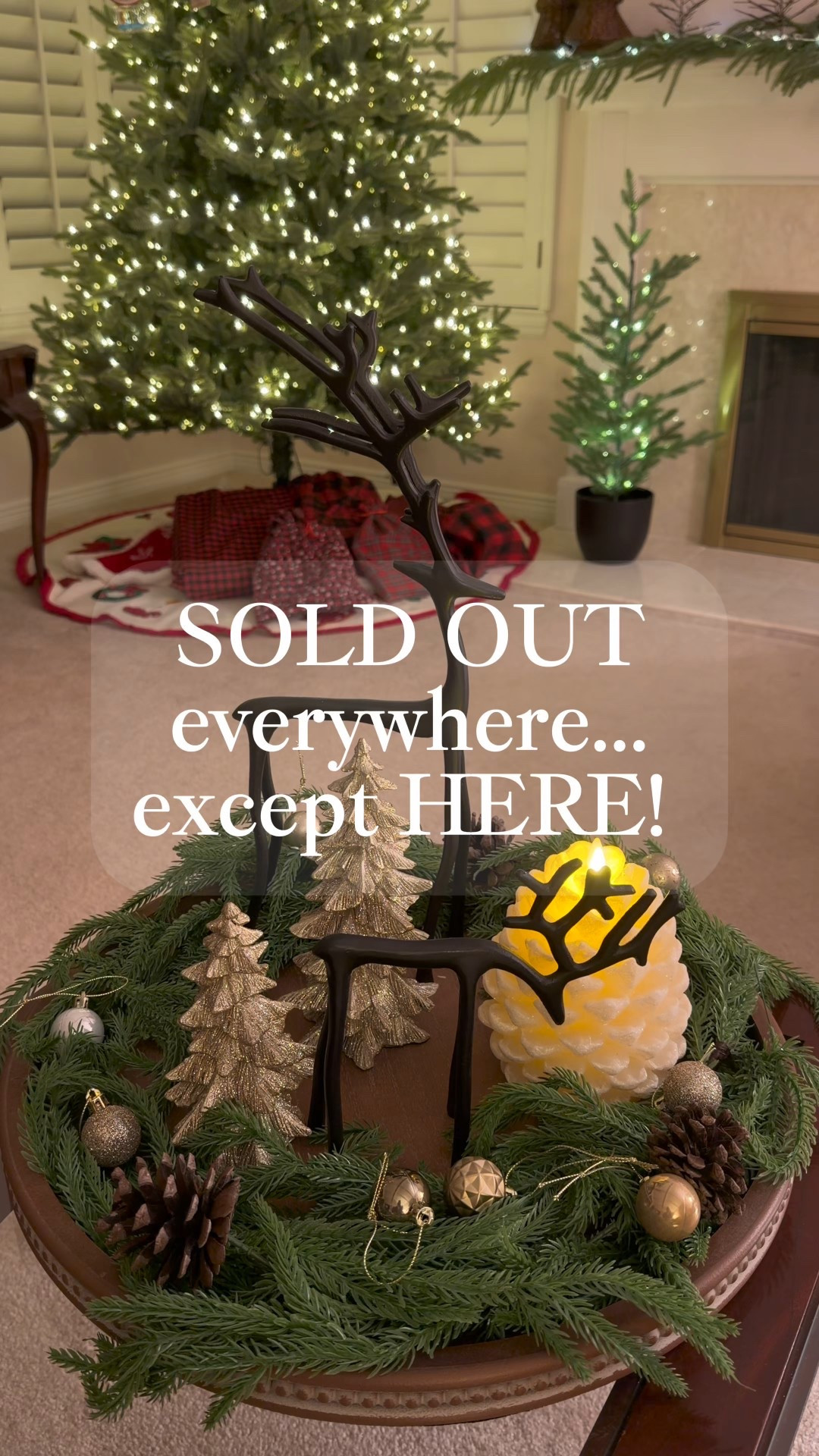 This viral reindeer look is selling out everywhere — but I found the ones STILL in stock. Linking all the style for you so you don’t miss them. Perfect for a mantel, tray styling, or tablescapes.
 ➡️ Tap any product to shop immediately 🏠 Follow for more real-life décor, home finds and organizing ideas for a home that’s pretty, not perfect!
 #HolidayDecor #HolidayDecorFinds #ViralHomeDecor #ChristmasReindeer #SelloutAlert #prettynotperfect

#LTKSeasonal #LTKHoliday #LTKHome