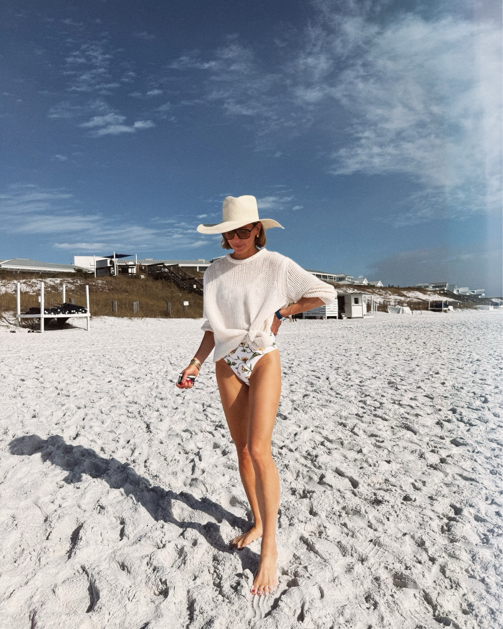 I love a simple white look on the beach — especially over the holidays. 

#LTKootd #LTKTravel
