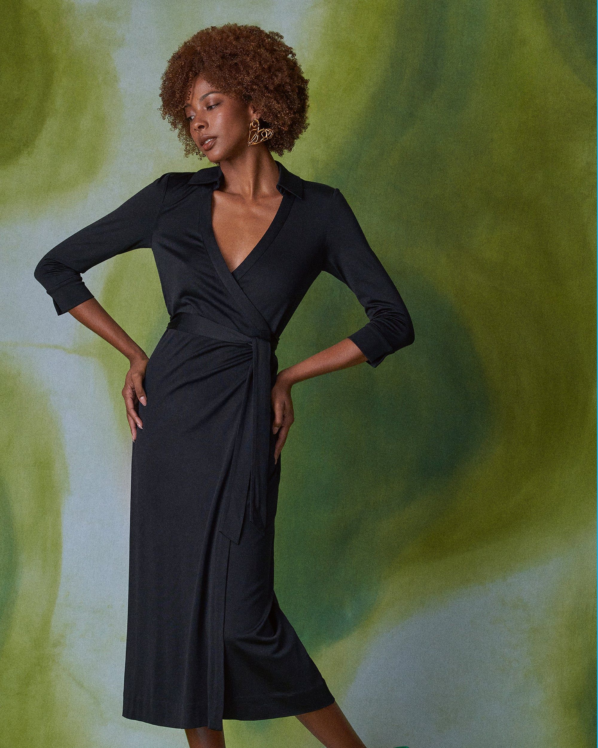 Abigail Midi Wrap Dress | Diane von Furstenberg US - Dynamic
