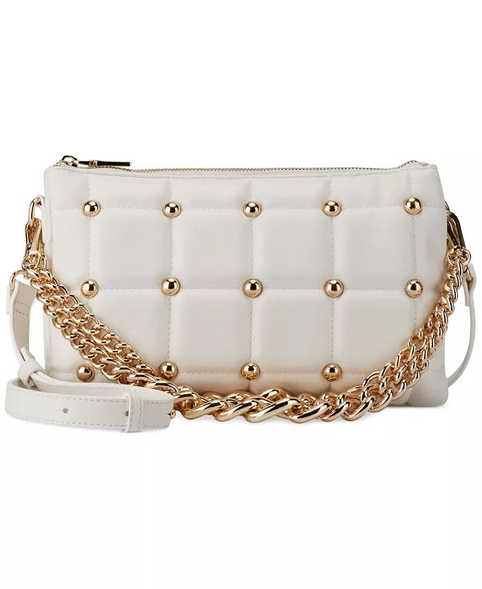 Frankiee Studded Quilted Crossbody, Created for Macy's | Macys (US)