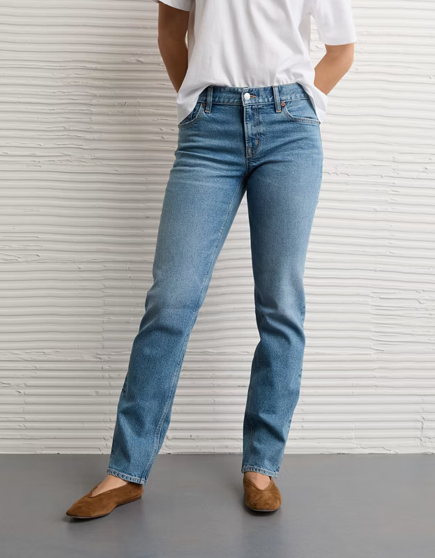 AE Stretch Straight Jean | American Eagle Outfitters (US & CA)