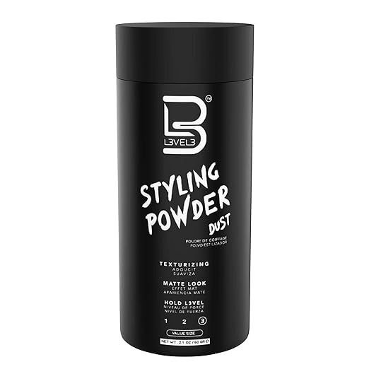 L3 Level 3 Styling Powder - Natural Look Mens Powder - Easy to Apply with No Oil or Greasy Residu... | Amazon (US)