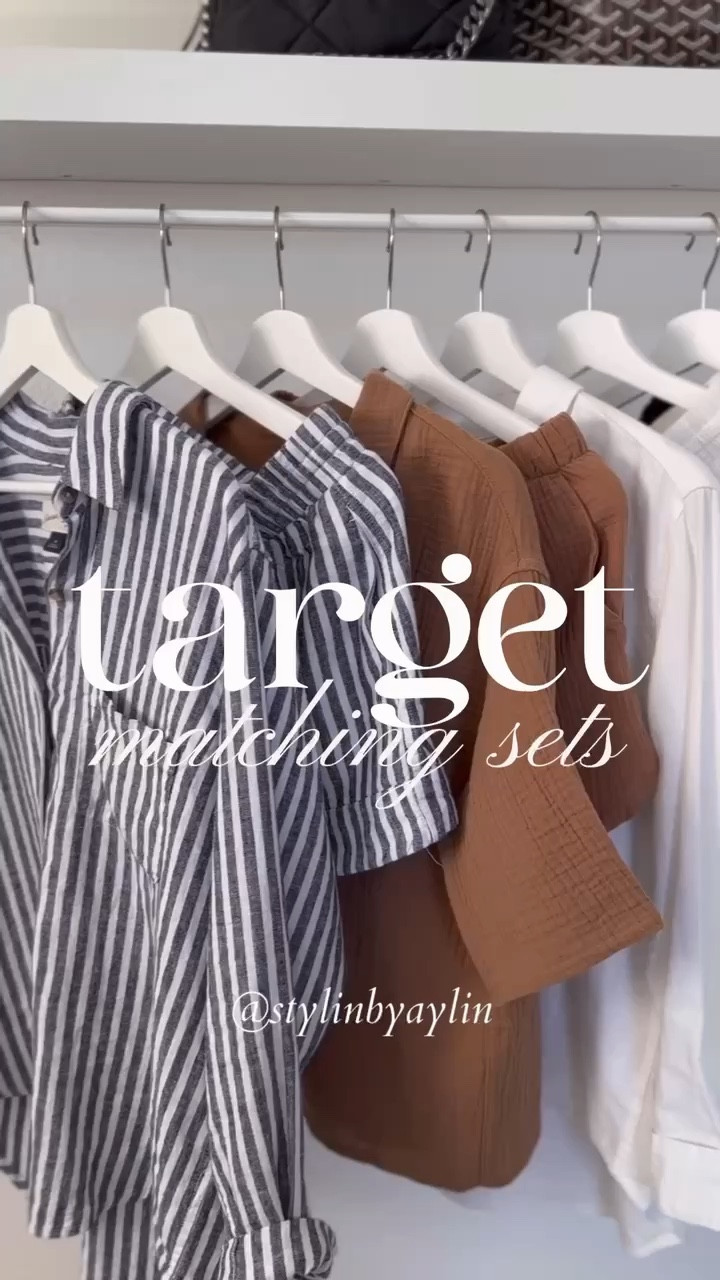 Target matching sets! I’m just shy of 5-7” for reference and wearing the size small top and shorts for all sets. 
Target finds, target style, matching sets, spring, StylinByAylin 

#LTKstyletip #LTKSeasonal #LTKunder100