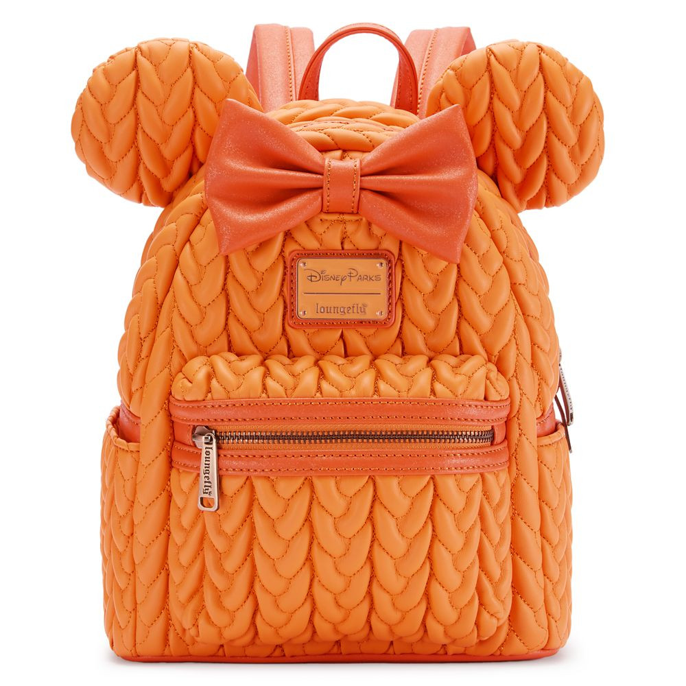 Minnie Mouse Pumpkin Spice Scented Loungefly Mini Backpack | Disney Store