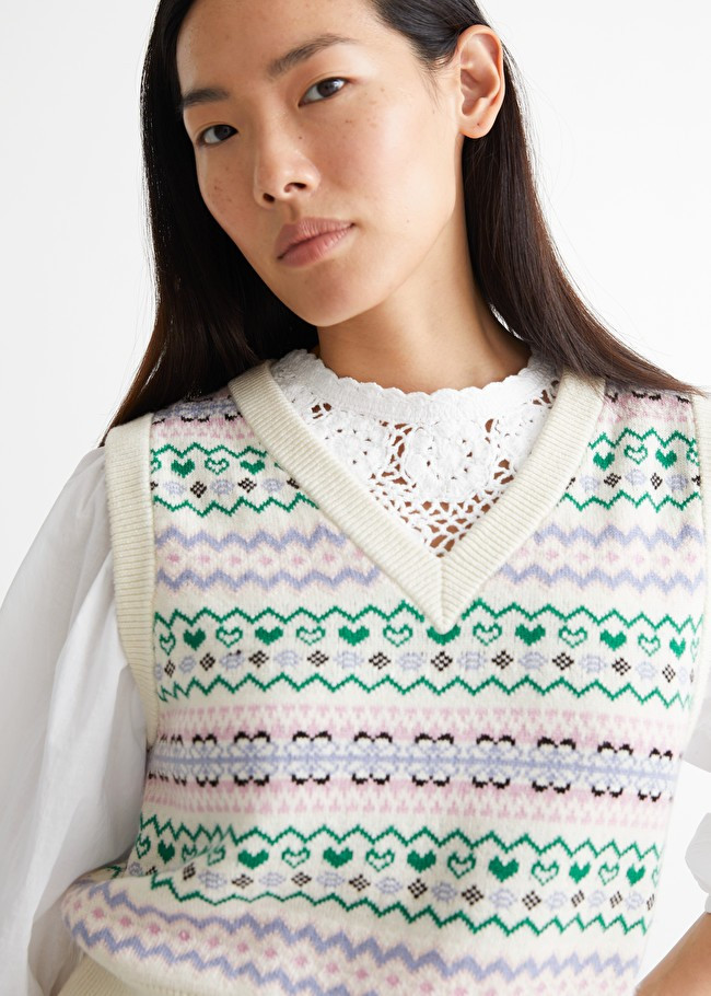 Jacquard Knit Vest | & Other Stories (EU + UK)