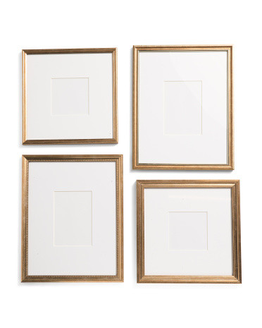 4pc Brass Wall Picture Frame Set | Mother's Day Gifts | Marshalls | Marshalls