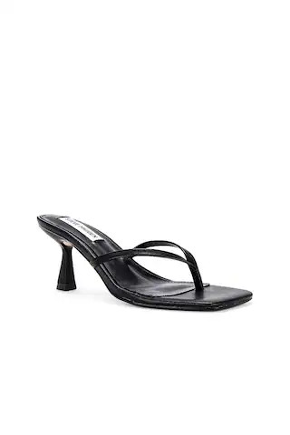 Steve Madden Allies Heel in Black Leather from Revolve.com | Revolve Clothing (Global)