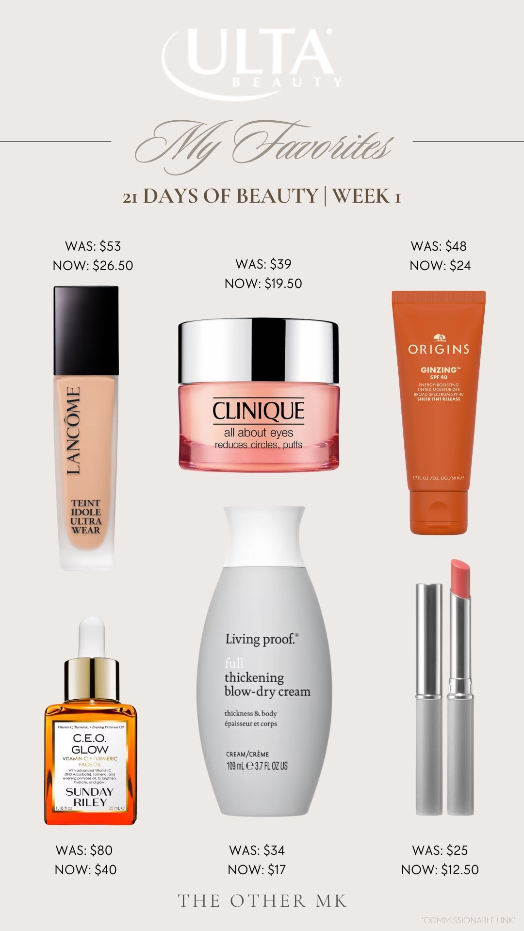 Ulta 21 days of beauty sale picks, ulta sale, beauty sale, skin care, make up, hair care, beauty must haves, fall routine, fall skincare, fall makeup

#LTKBeauty #LTKStyleTip #LTKSaleAlert