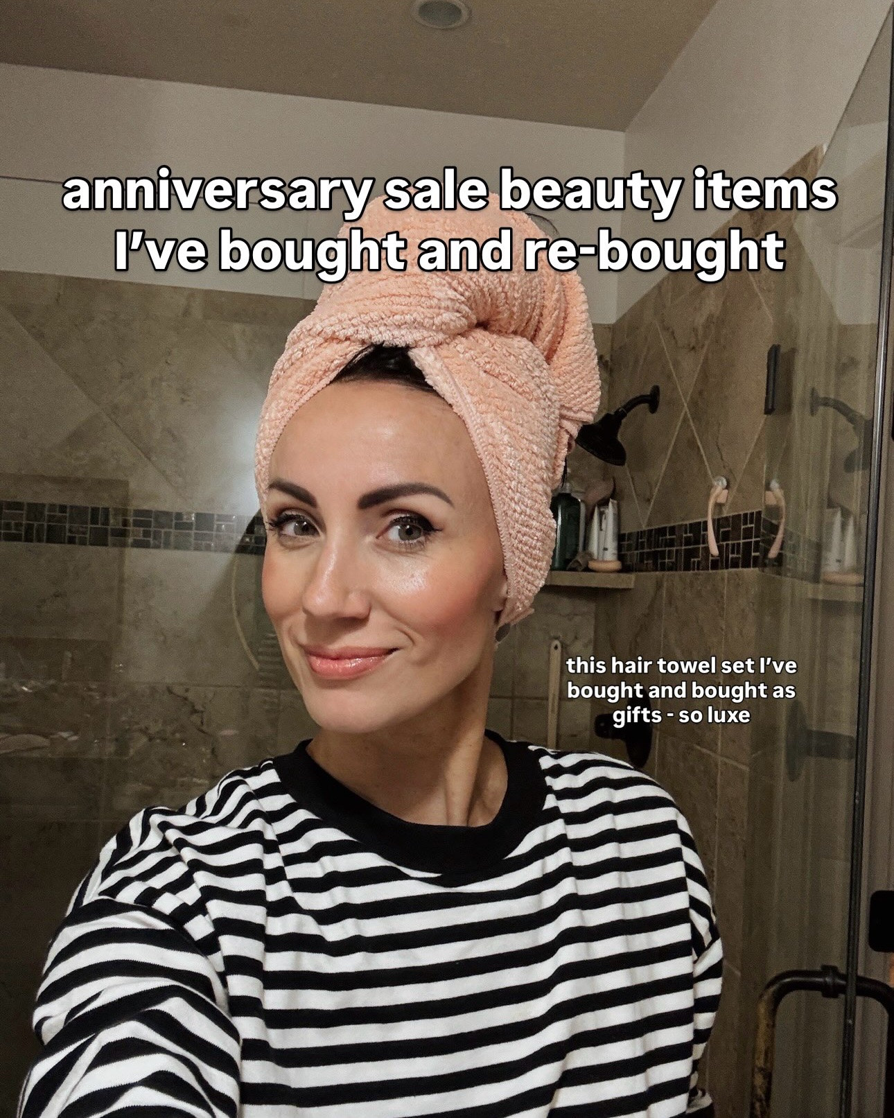 High quality beauty products are always part of the anniversary sale and this is the time of year I buy them. I’ll send you my full list of curated faves. Comment shop below.