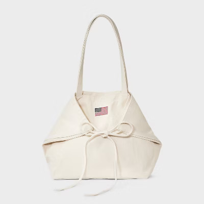 Americana USA Flag Canvas Tote Bag - Wild Fable™ Cream | Target