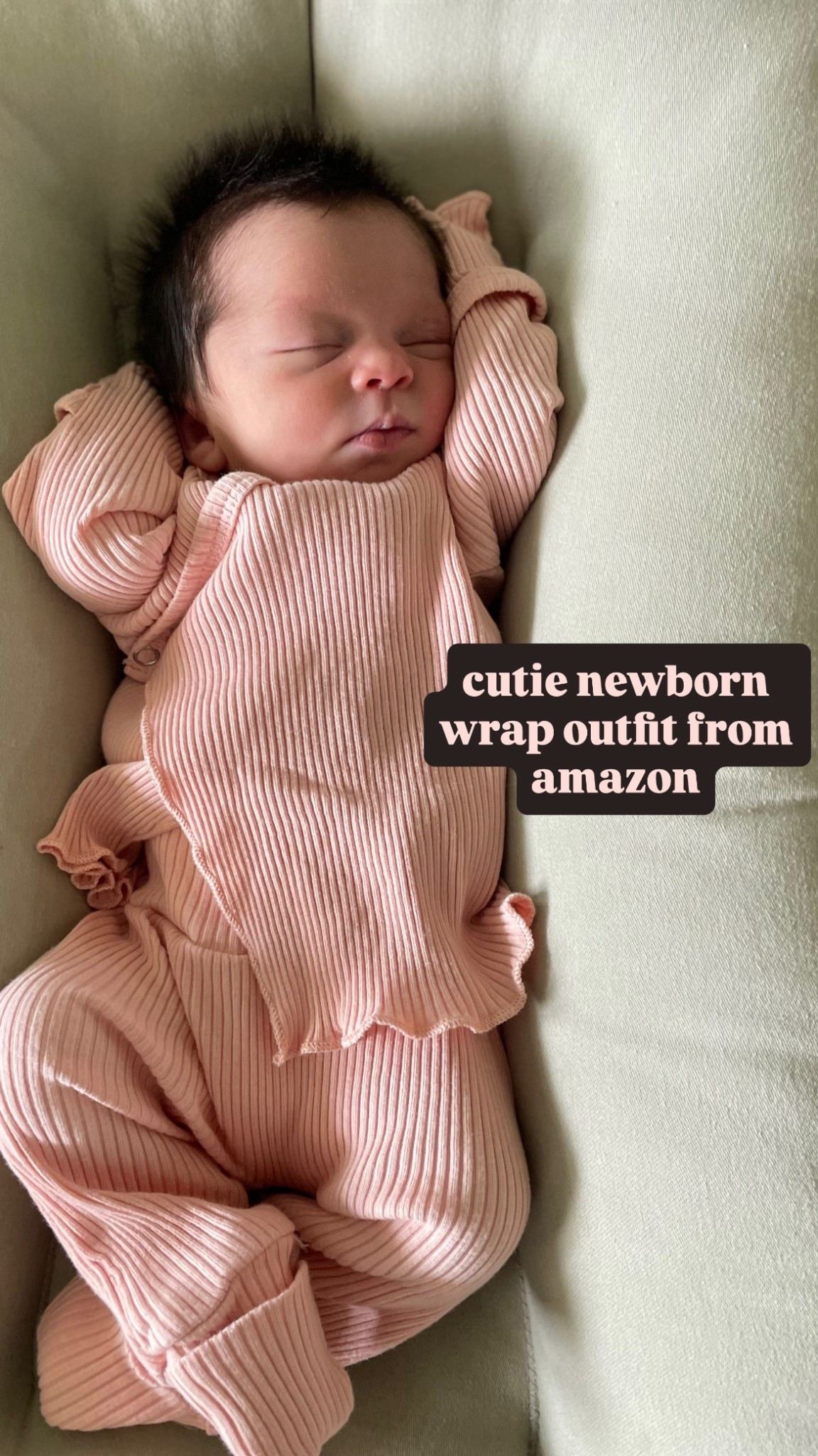 We were gifted this adorable newborn pink ribbed wrap over 2 piece set and I love!!


#LTKBaby #LTKBump