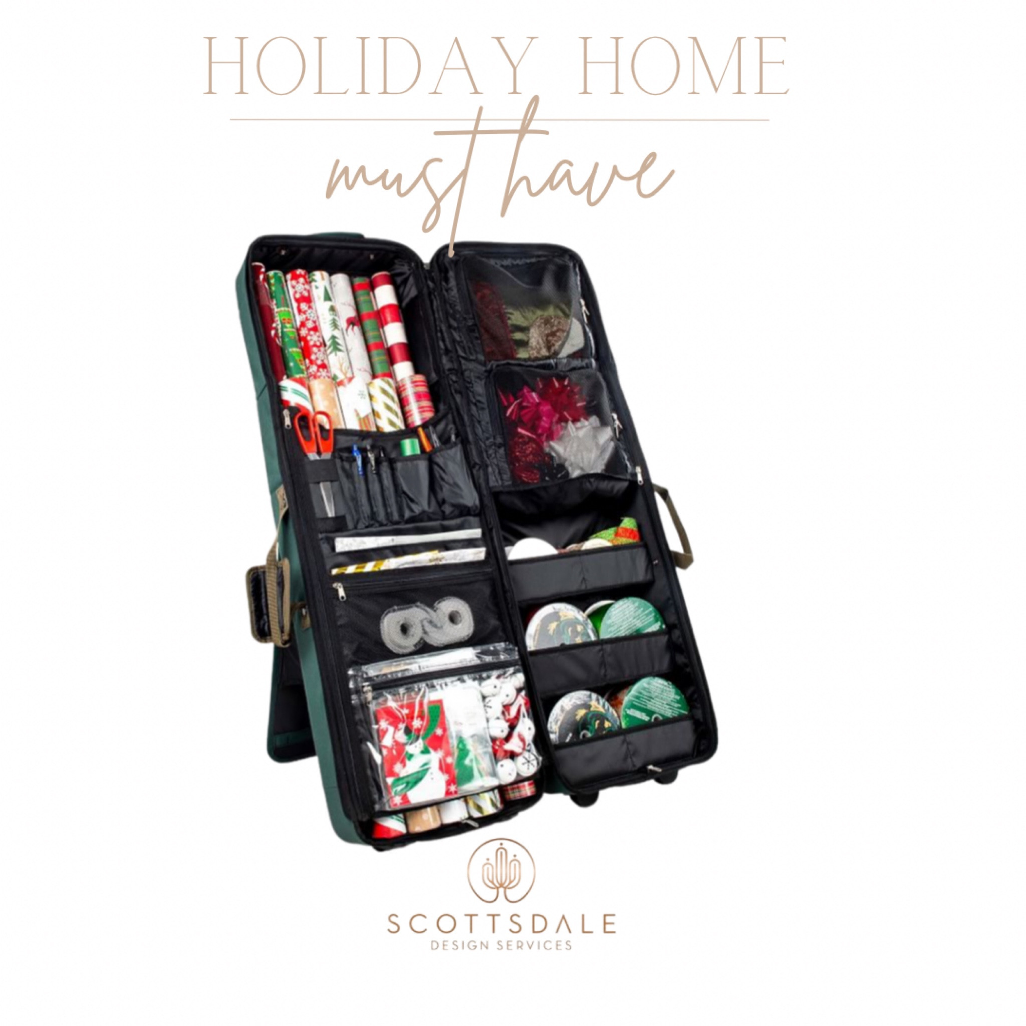 Mobile gift wrap station🎄

#LTKhome #LTKGiftGuide #LTKHoliday