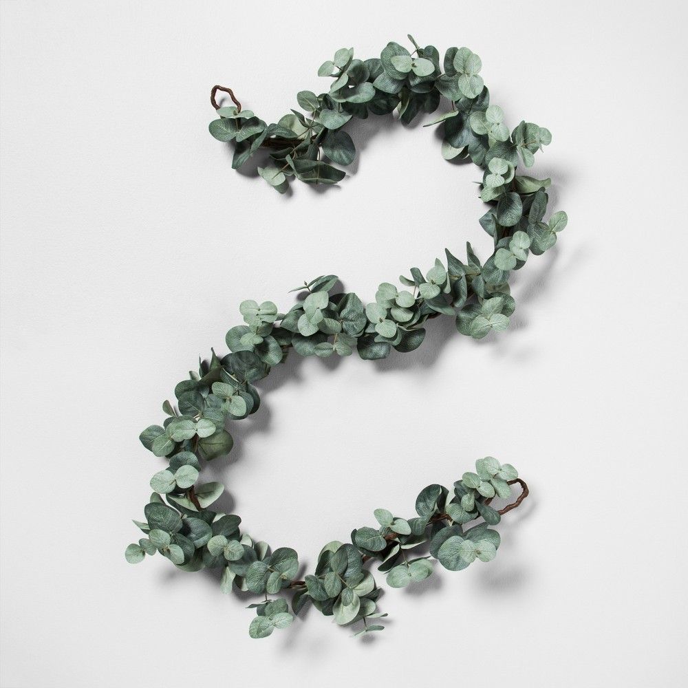 Faux Eucalyptus Garland - Hearth & Hand with Magnolia | Target