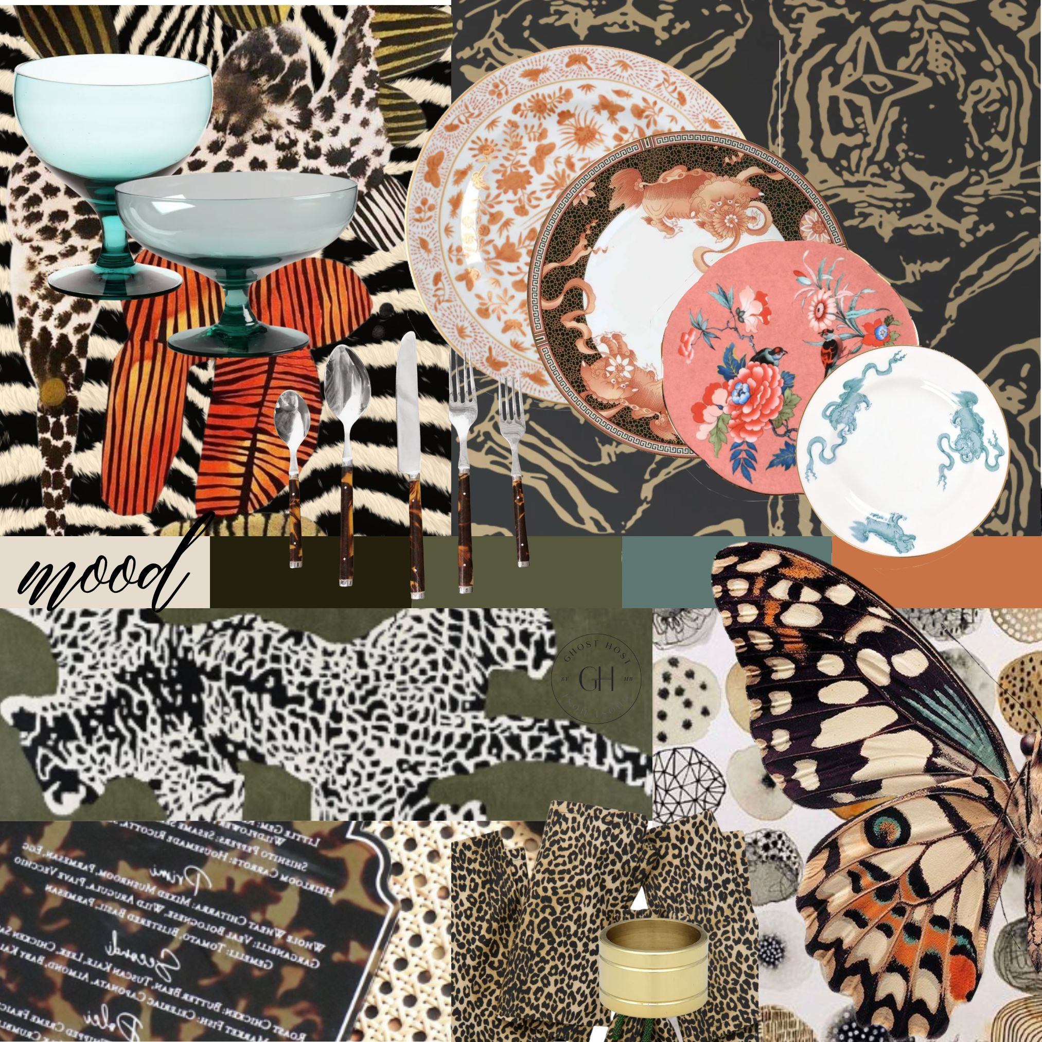 Maximalist mood, all day every day. Dinner party served up.  

 