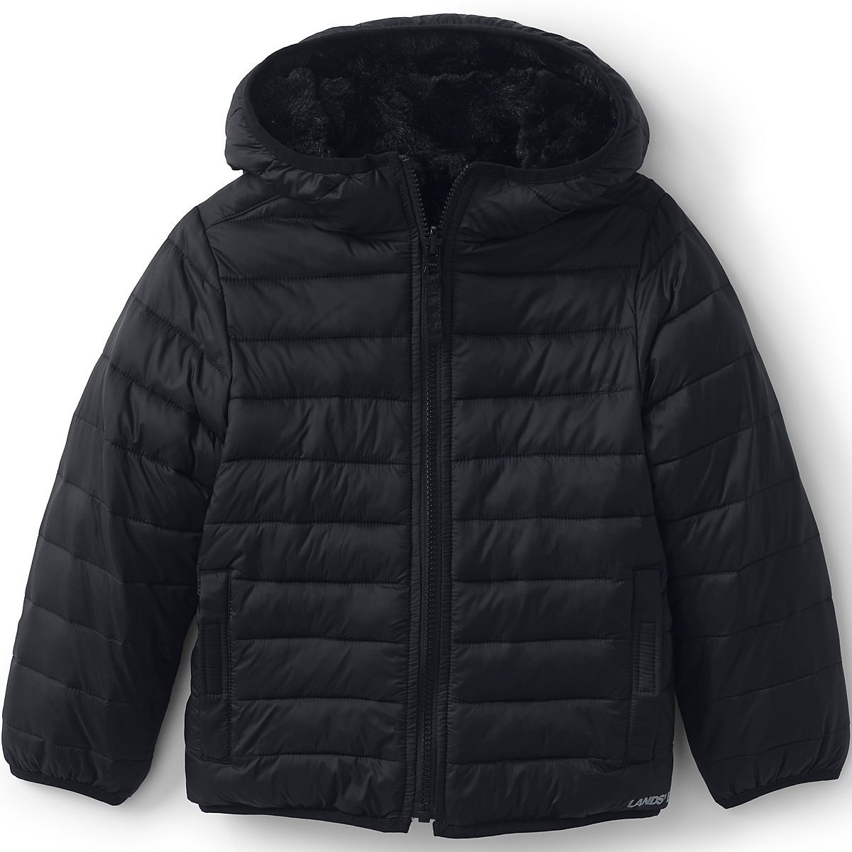 Kids Reversible Insulated Fleece Jacket | Lands' End (US)