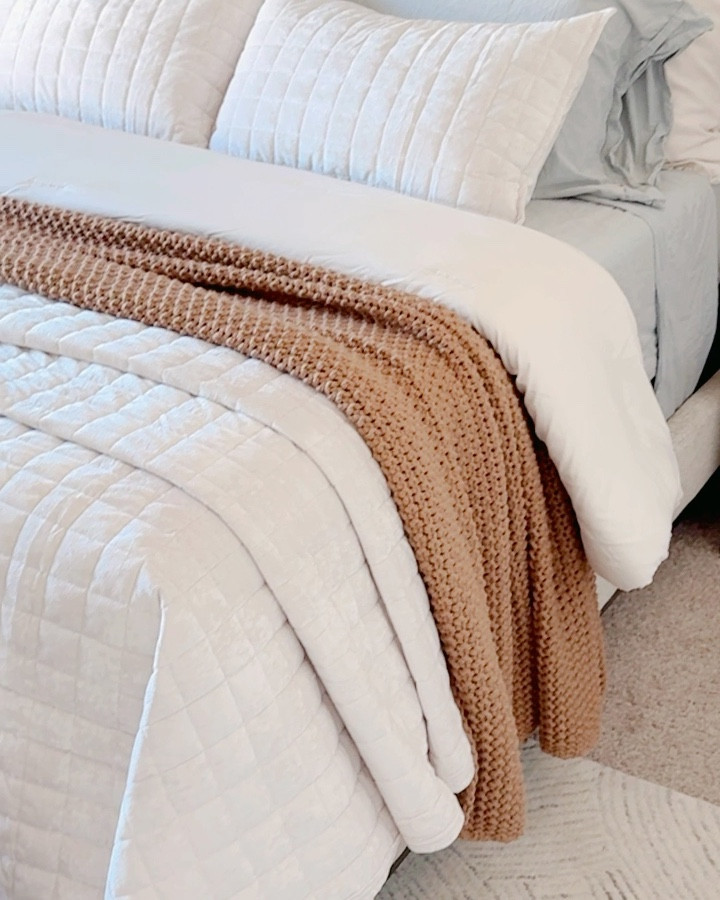  Al at layers with knit equals yummy textures loading… #quilt #velvet #target #amazon #bedding #amazonhome 

#LTKSeasonal #LTKHome #LTKValentine