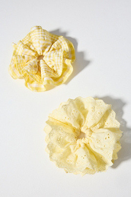 Maeve Large Scrunchies, Set of 2 | Anthropologie (US)