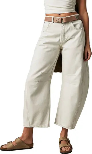 Good Luck Mid Rise Barrel Leg Jeans | Nordstrom