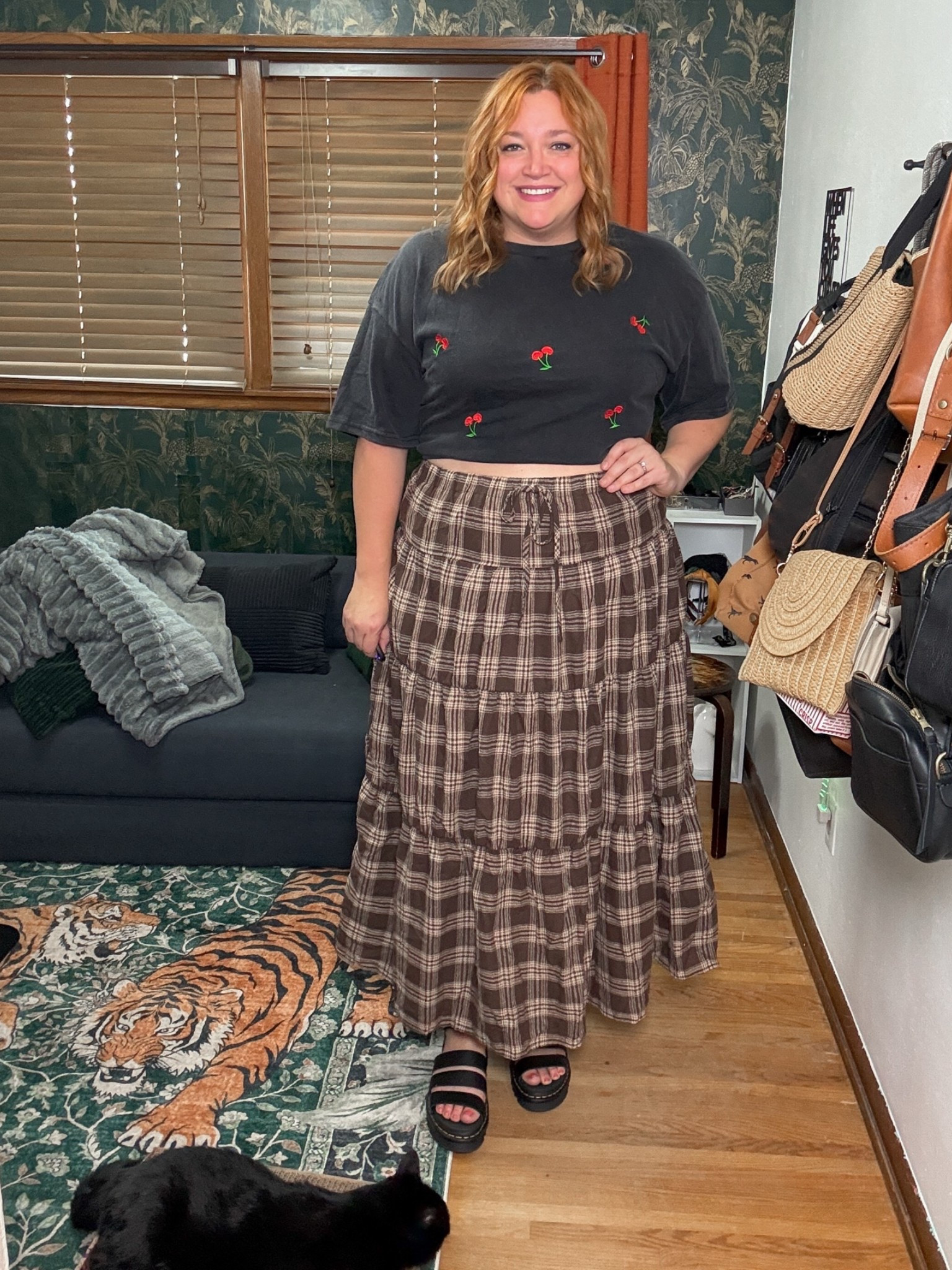 Grunge outfit for plus size autumn

#LTKMidsize #LTKPlusSize