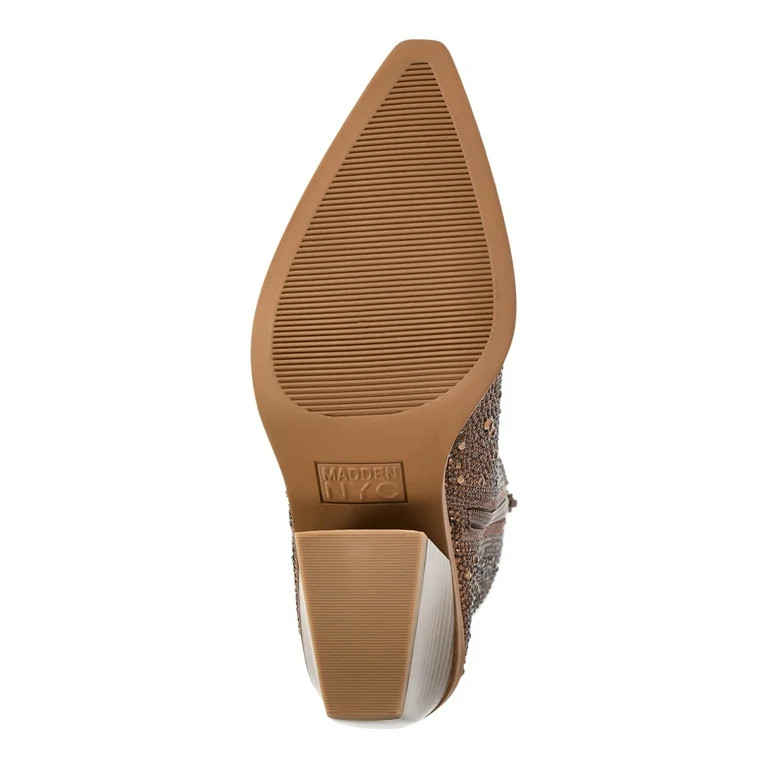 Madden NYC Women's Bling Short Cowboy Boots | Walmart (US)