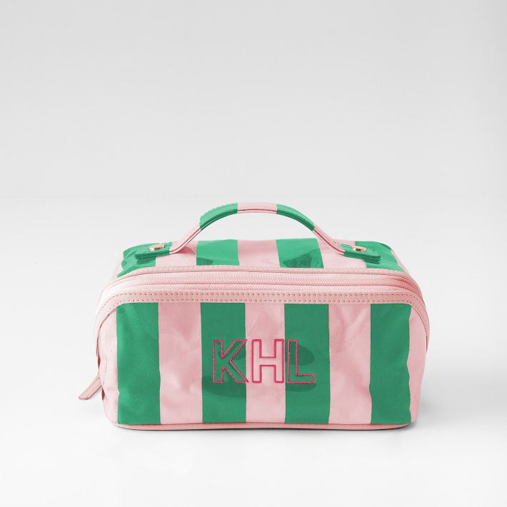 Clear Coated Diamond Cosmetic Pouch | Mark and Graham