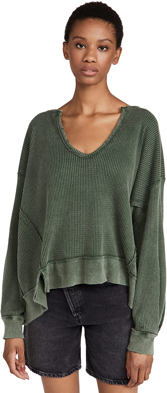 Free People Women's Buttercup Thermal Top | Amazon (US)