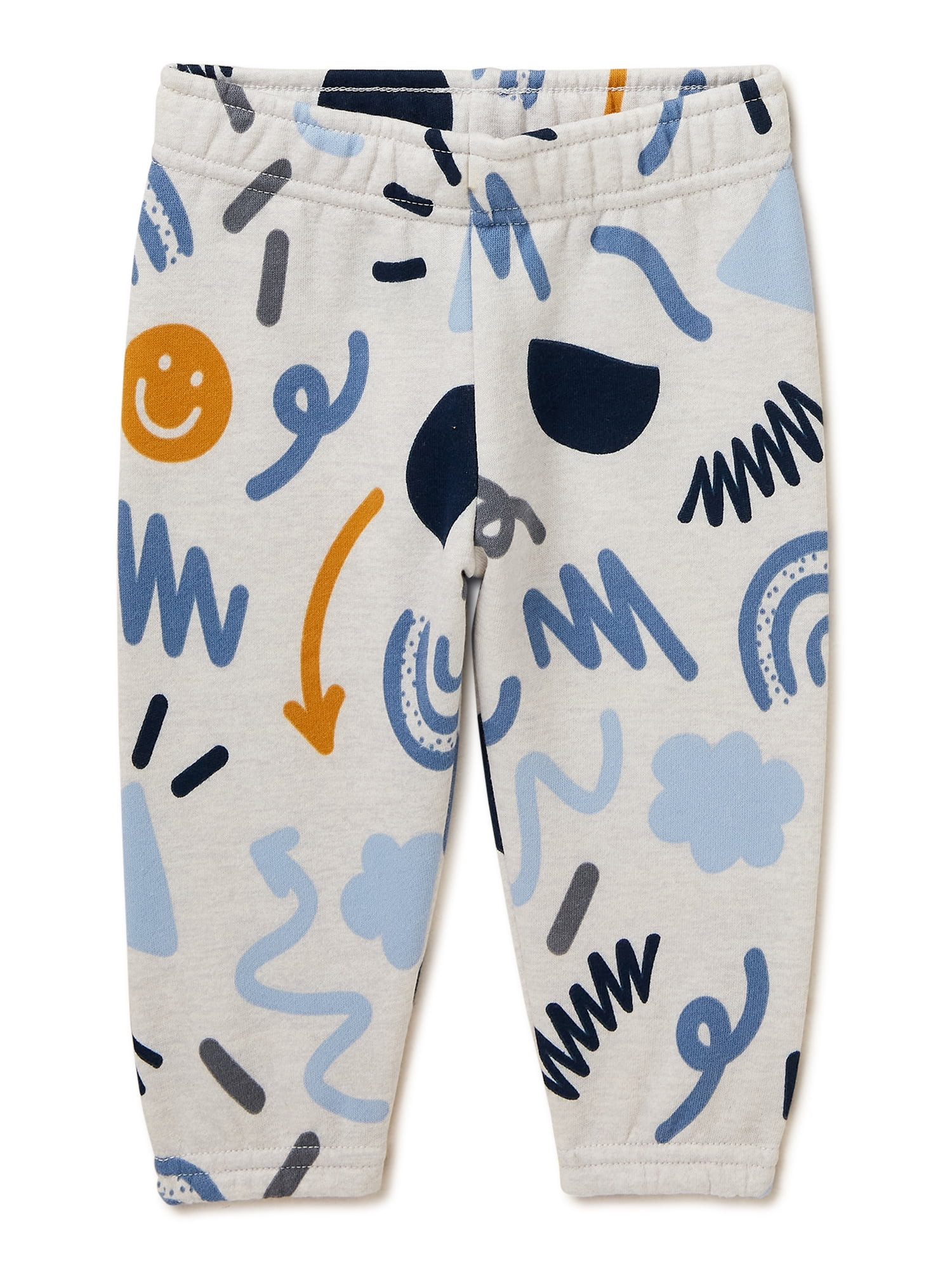 Garanimals Baby Boys Print Fleece Joggers, Sizes 6 Months-24 Months | Walmart (US)