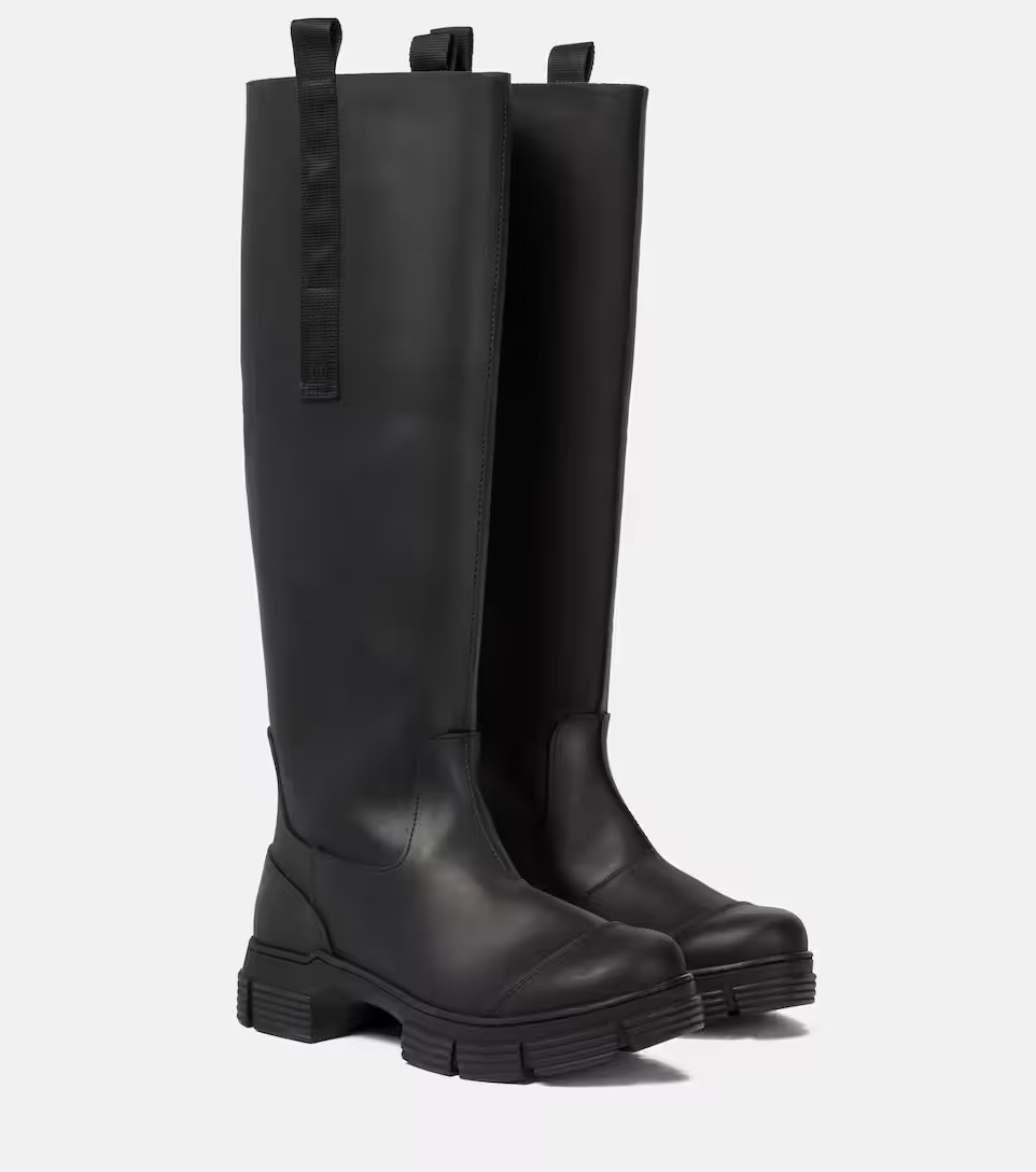 Rubber knee-high boots | Mytheresa (US/CA)