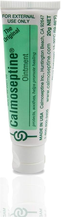 Calmoseptine Ointment. Soothing Menthol Relief for Skin Irritations. 20 Gram Travel Size Tube | Amazon (US)