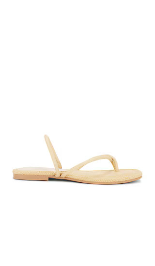 Dolce Vita Leanna Sandal in Neutral. - size 7.5 | Revolve Clothing (Global)