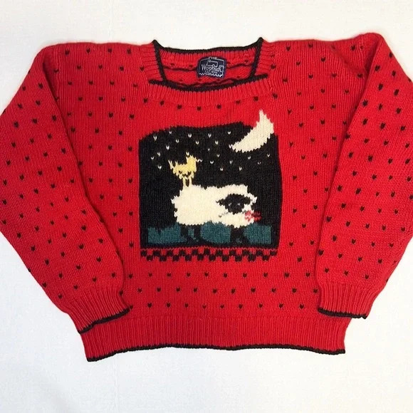 Woolrich Vintage Wool Sheep Sweater | Poshmark