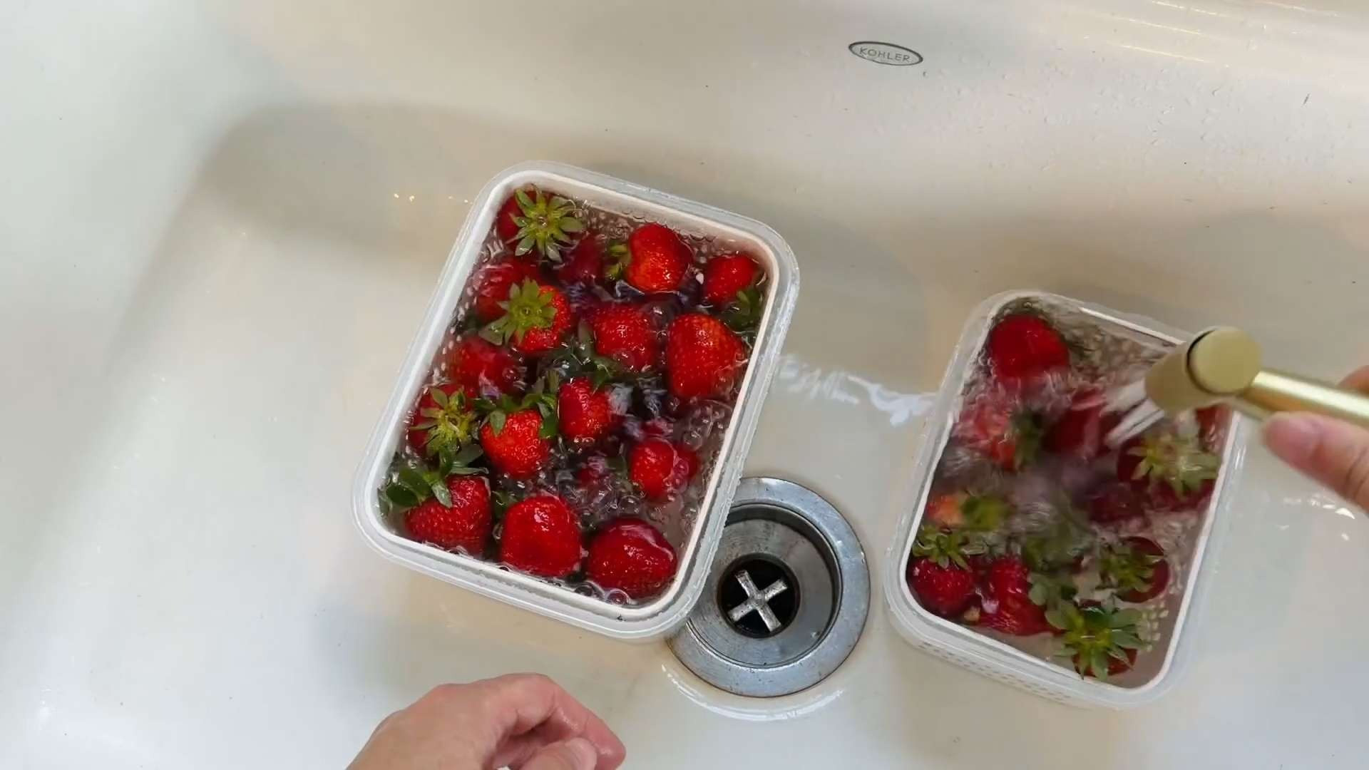 Ad | These fruit storage containers have been so useful for keeping berries, grapes, lettuce, and other produce organized in the fridge. I love that they have a removable colander inside, so you can rinse everything right in the container, let it drain, and then store it. Such an easy kitchen find. 

 #LTKmomlife #LTKfoodie #LTKHome