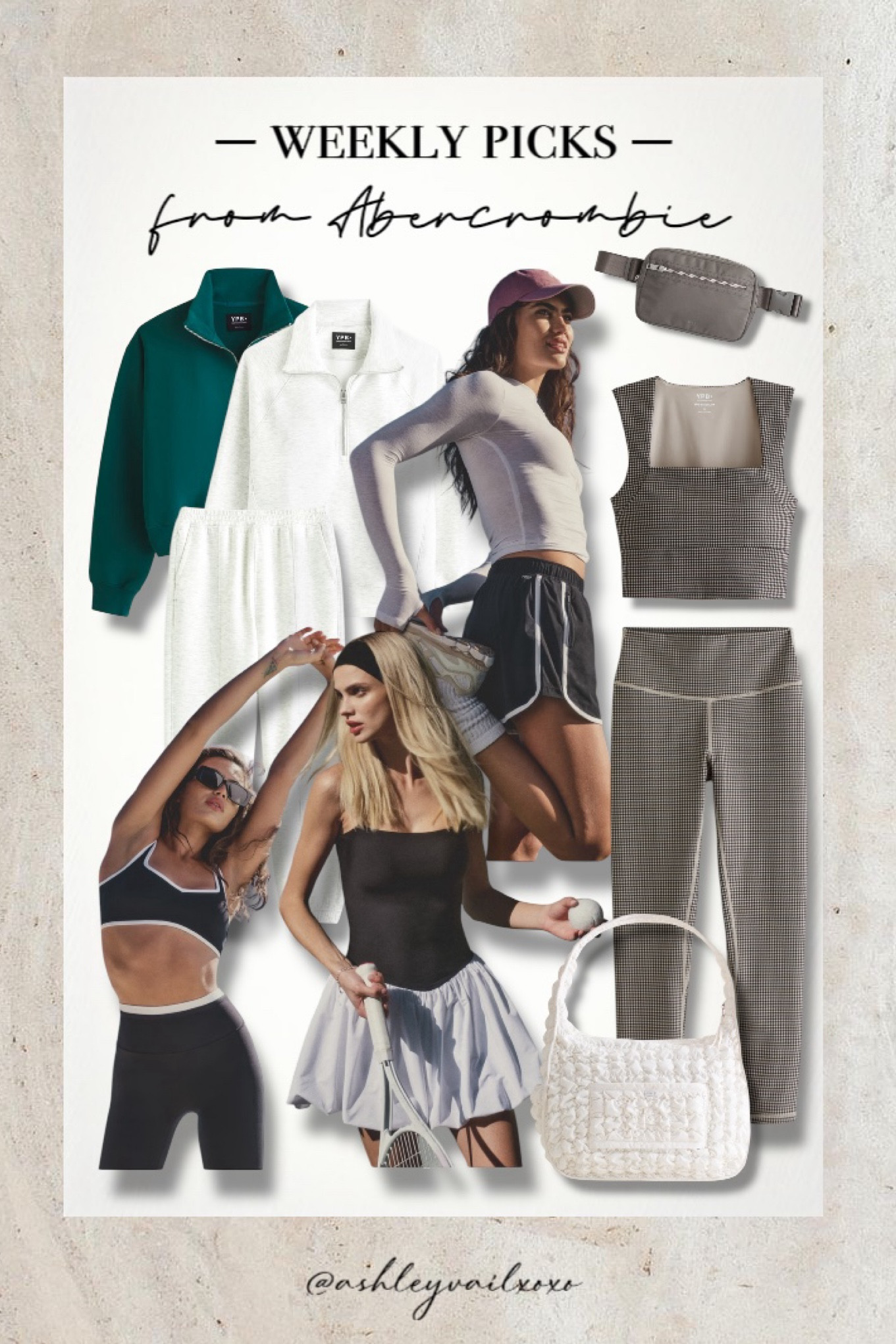 weekly Abercrombie picks- activewear 🤍

#LTKFitness #LTKActive #LTKFindsUnder100