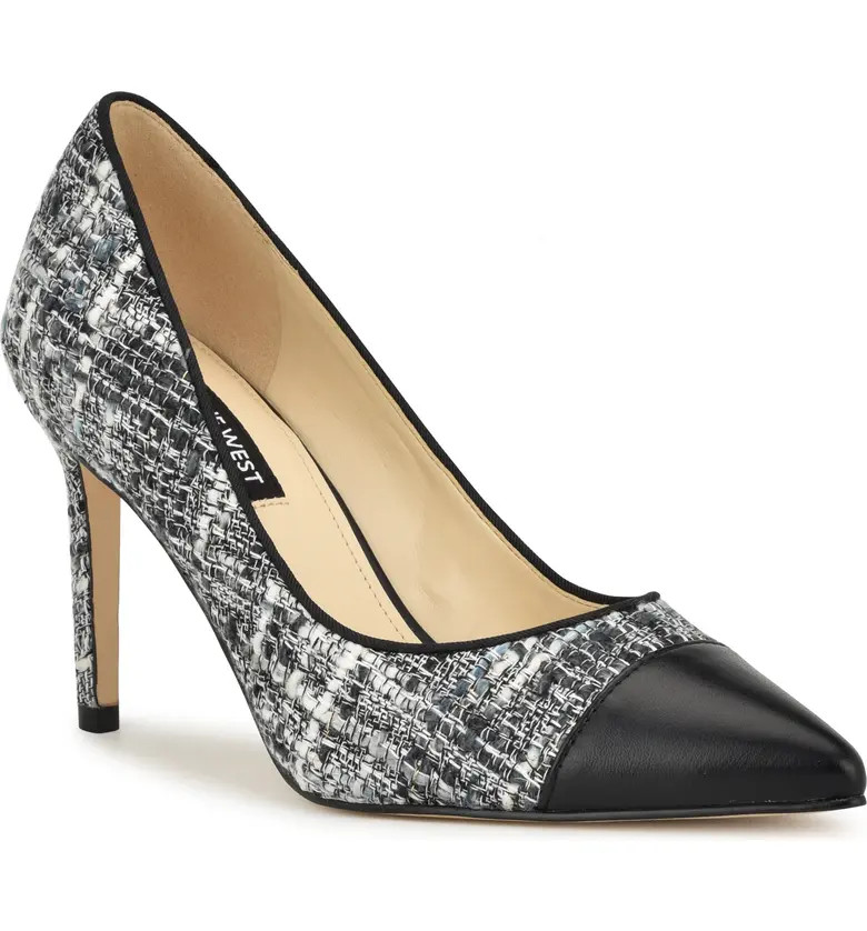 Enda Pointed Cap Toe Pump (Women) | Nordstrom