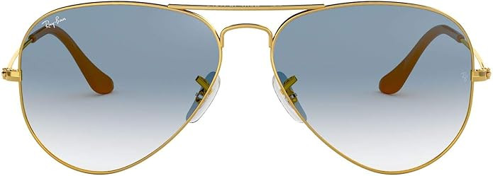 Ray-Ban Rb3025 Aviator Classic Gradient Sunglasses | Amazon (US)