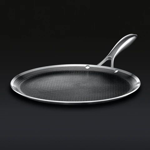 Hybrid Griddle Pan, 12" | HexClad Cookware (US)