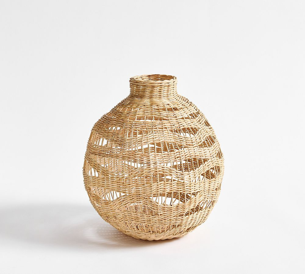 Cordova Natural Vase Small | Pottery Barn (US)