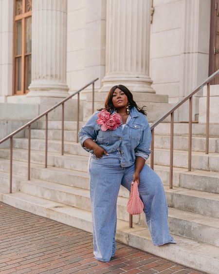 This denim on denim look is such a statement. From the accessories to the fit, this outfit is unforgettable! I mean, look at that cutie flower on my jacket💐 Obsessed.

Jacket 2X
Jeans 22

plus size fashion, denim on denim, spring outfit inspo, summer vacation, plus size fashion, fashion trends, two piece, mid size, plus size

#LTKsalealert #LTKplussize #LTKfindsunder100