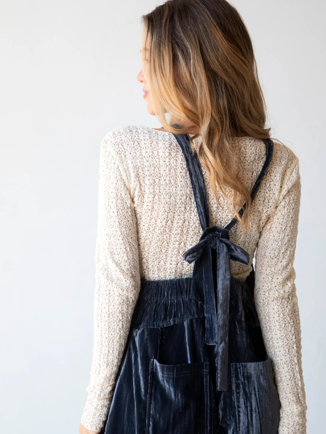 Velvet Dakota Tie Overall | Natural Life