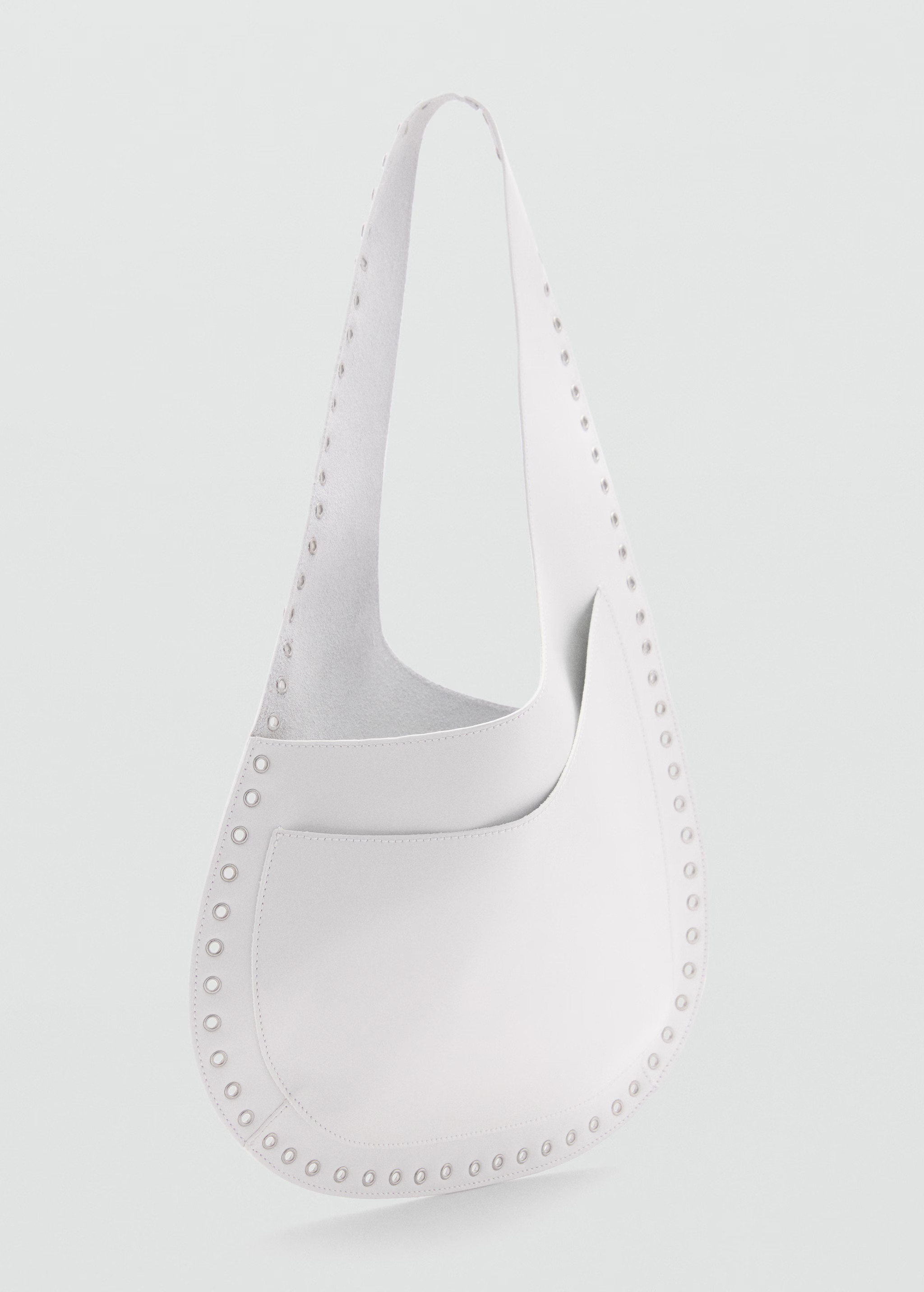 Leather laser-cut bag - Women | MANGO USA | Mango (US/MX/AU)