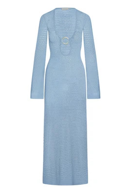 Montego Dress - Sky Lace Crochet | Monday Swimwear