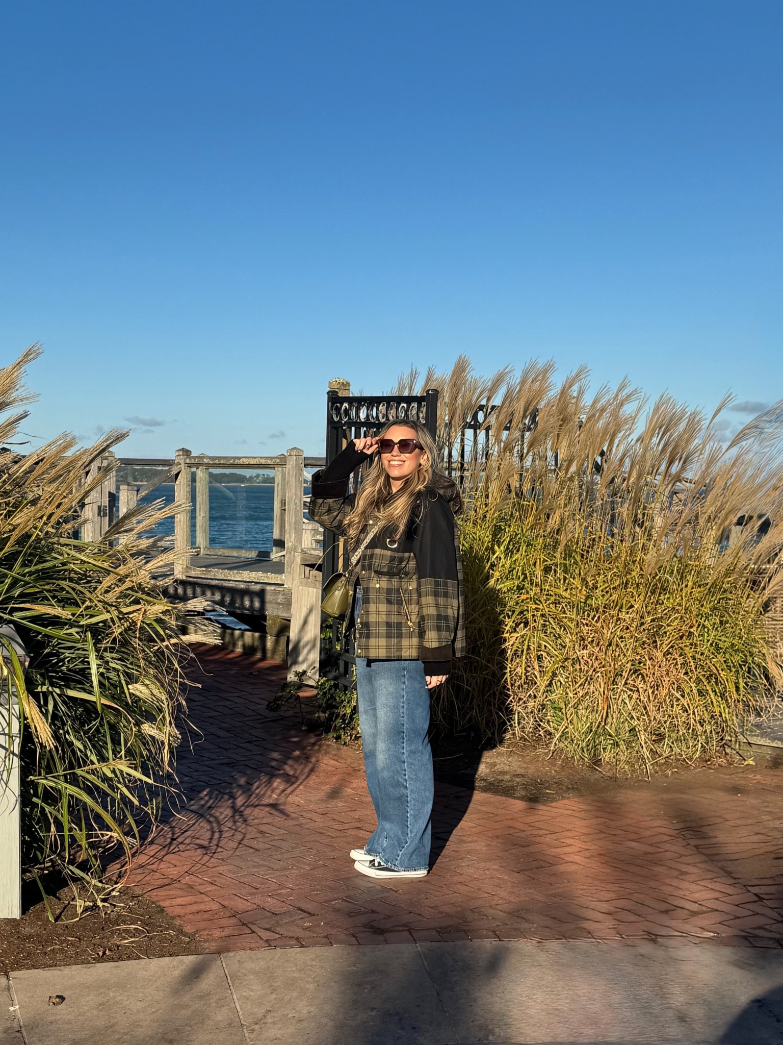 Casual fall weekend outfit, fall outfit. Barbour jacket wearing a 12 but definitely could’ve gotten a 10. Levi’s wide leg wearing a 31W X 32L

#LTKMidsize #LTKStyleTip #LTKSeasonal