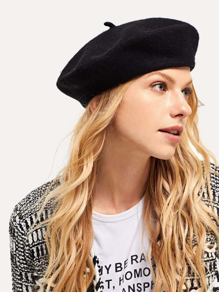 Plain Beret Cap | SHEIN