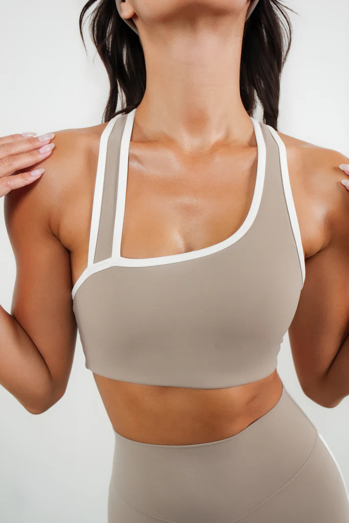 Cloud II™ Swoop Bra - Cashew Contrast | Vitality