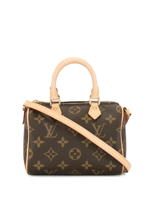 2018 pre-owned nano Speedy two-way bag | Farfetch (UK)