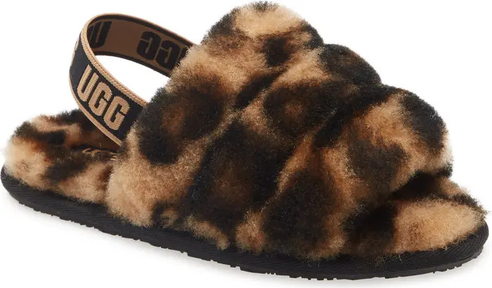 Fluff Yeah Genuine Shearling Slide Sandal | Nordstrom