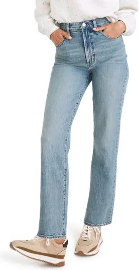 Madewell The Perfect Vintage Straight Leg Jeans | Nordstrom | Nordstrom